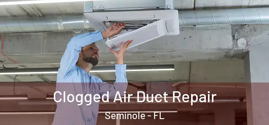 Clogged Air Duct Repair Seminole - FL
