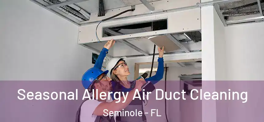 Seasonal Allergy Air Duct Cleaning Seminole - FL